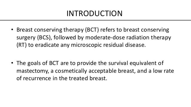 breast conservation therapy Threesome video xxx